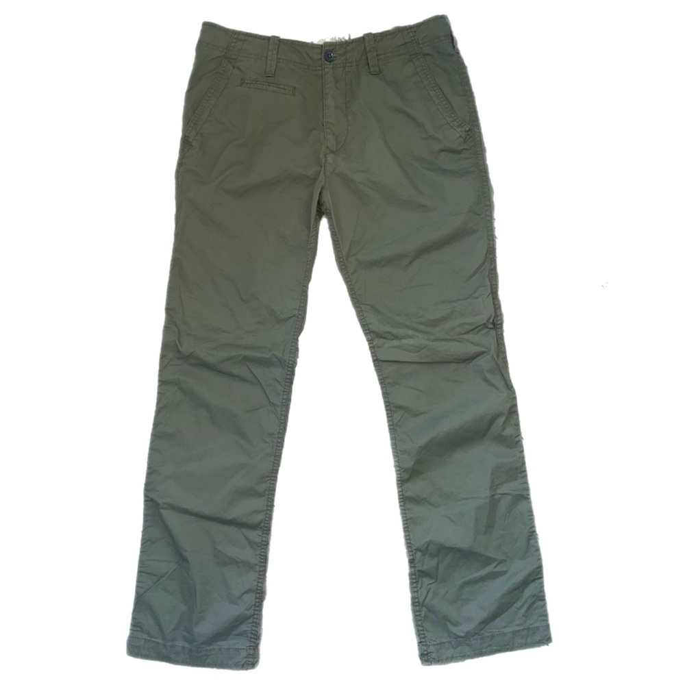 Express men’s army green straight leg chino pants with drawstring NWT